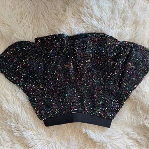Truly Me fun Black sequin Skirt